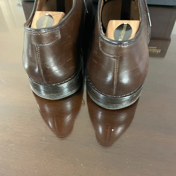 $400 Allen Edmonds Fifth Avenue Cap-toe Oxford , Brown - Size 9 D - Picture 6 of 8